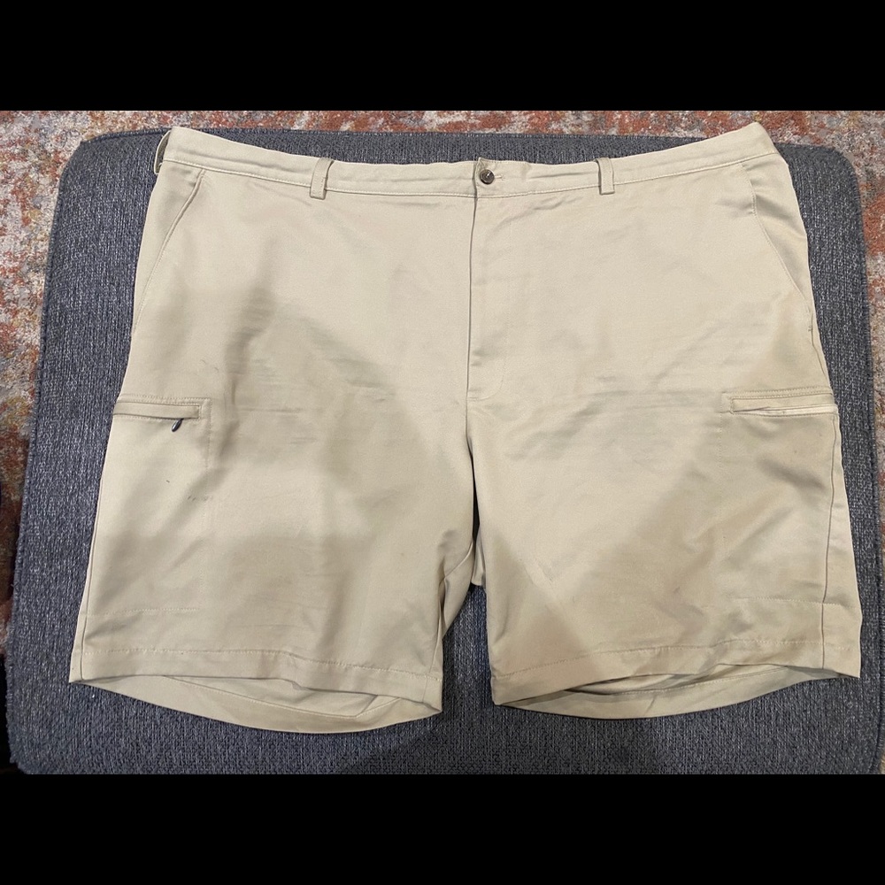 Big and tall IZod khaki shorts